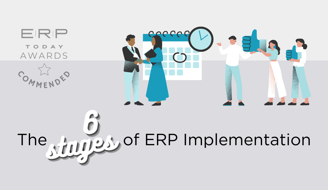 The 6 Stages of ERP Implementation: Infographic Series